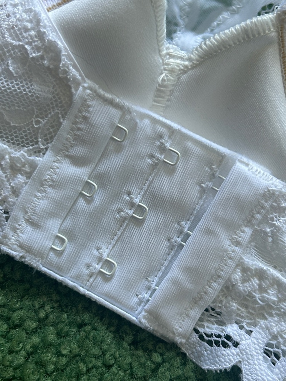 NWT Bali lace desire wireless white bra size 3XL - Picture 6 of 9